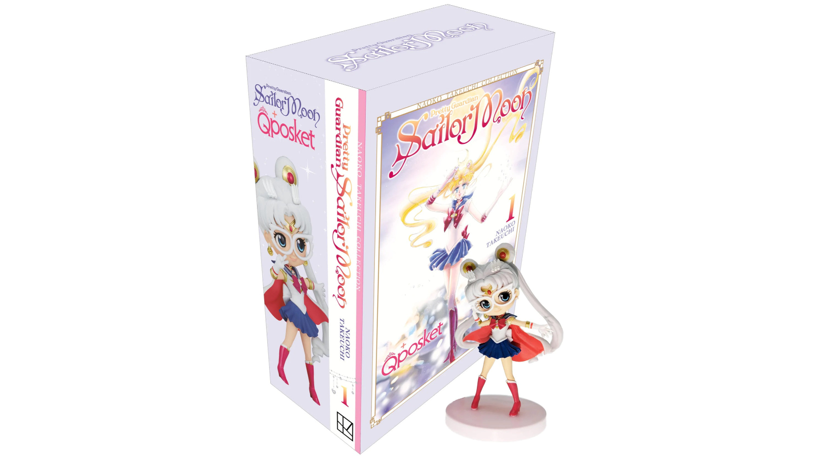 Kodansha Sailor Moon Volume 1 with Q Posket Petit Figure by Naoko Takeuchi