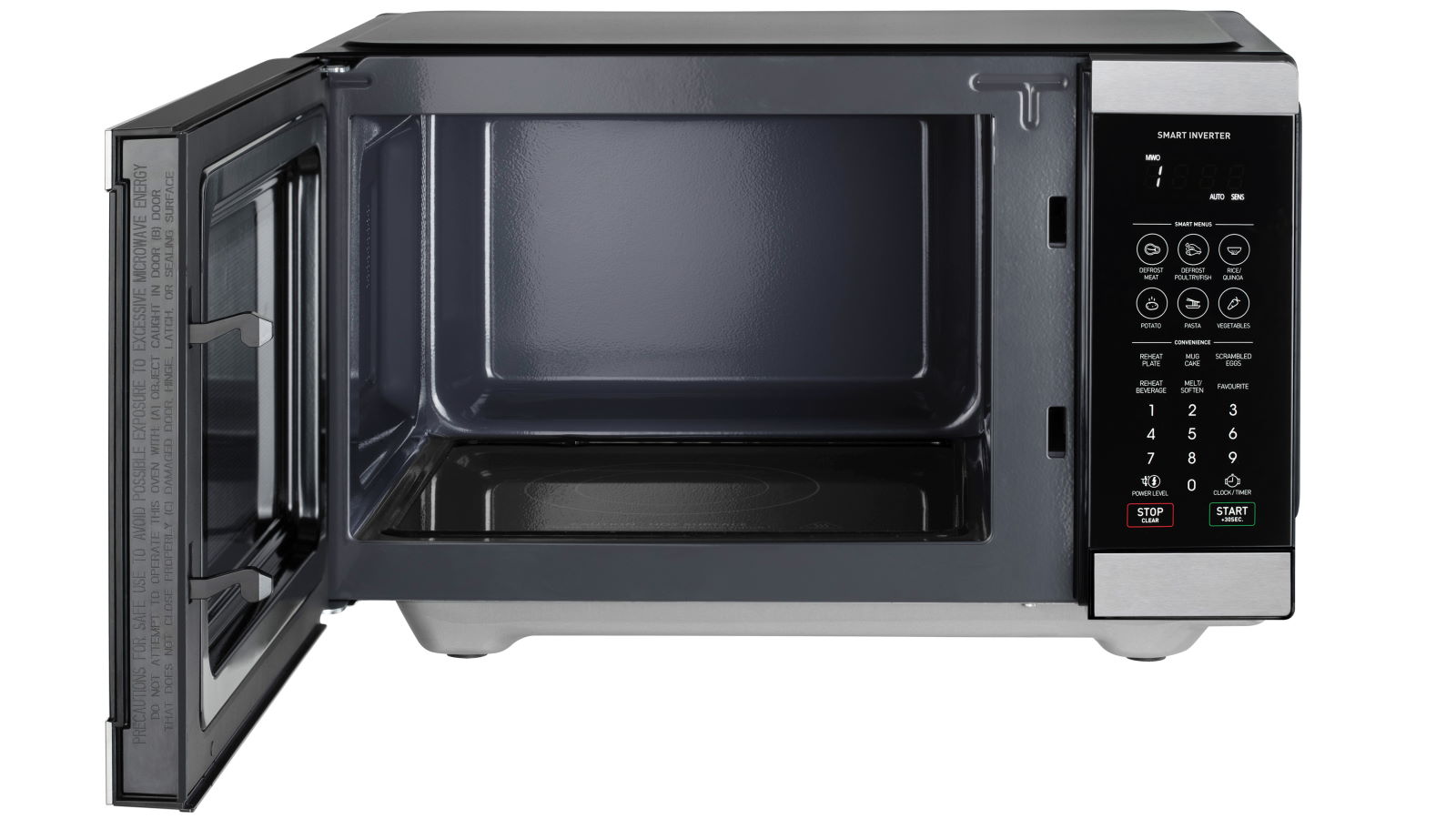 Sharp 26L Flatbed Microwave with Smart Inverter Harvey Norman