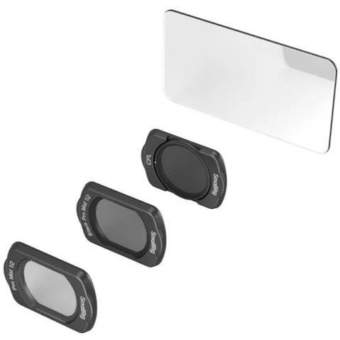 SmallRig DJI Osmo Pocket 3 Mist Filter and CPL Filter Set - Black/White