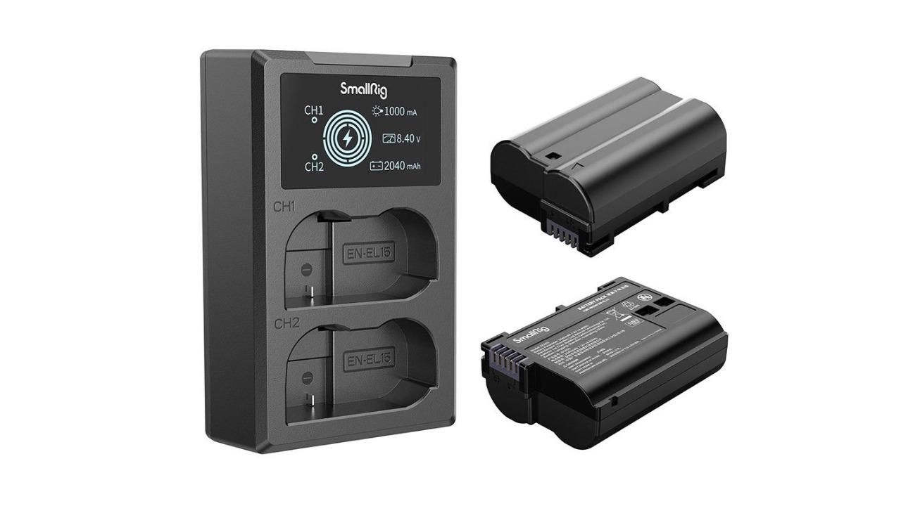 SmallRig EN-EL15 Camera Battery and Charger Kit