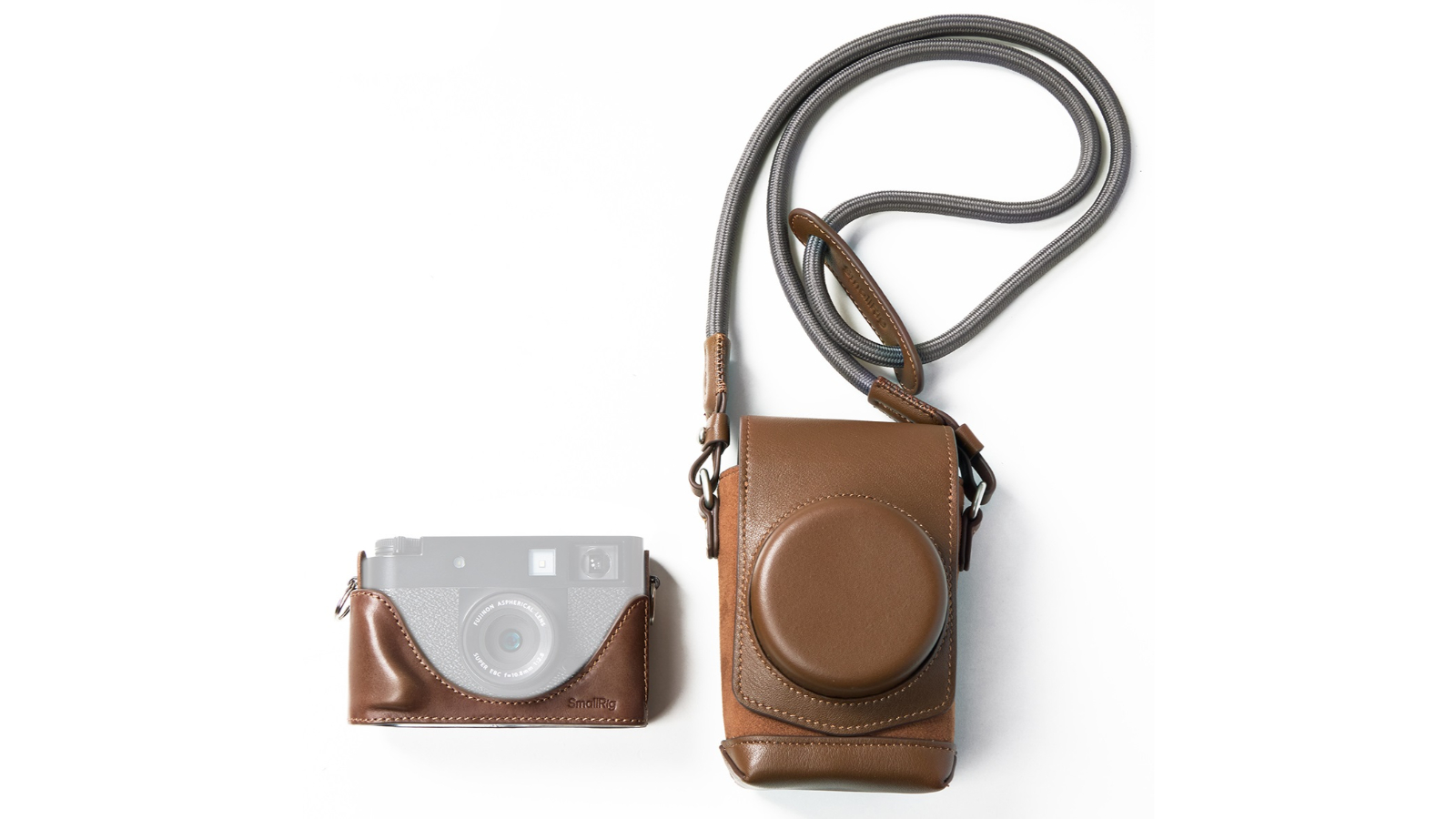 SmallRig 5218 Brown Fujifilm X Half Leather Case Kit