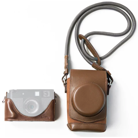 SmallRig 5218 Brown Fujifilm X Half Leather Case Kit