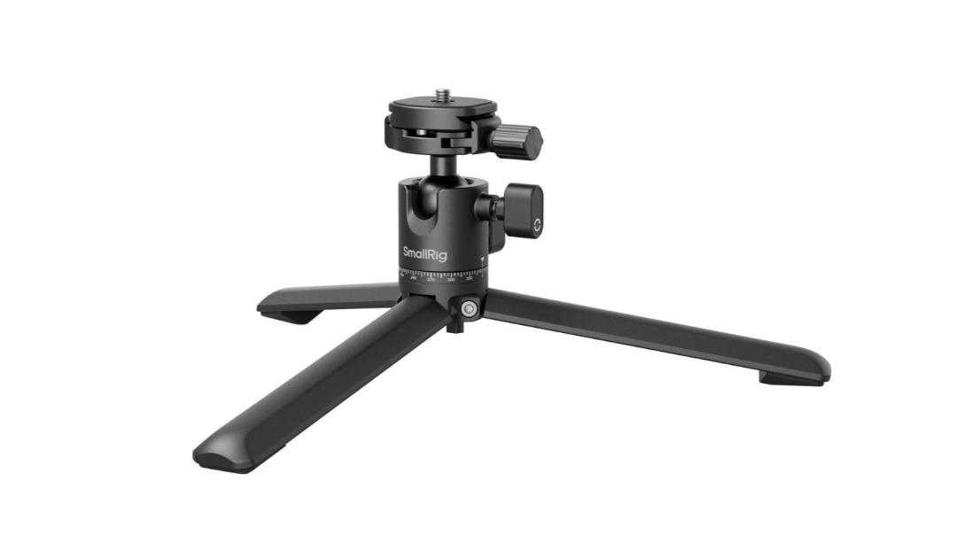 SmallRig Metal Tabletop Tripod with Arca-Swiss Quick Release Plate and Panorami