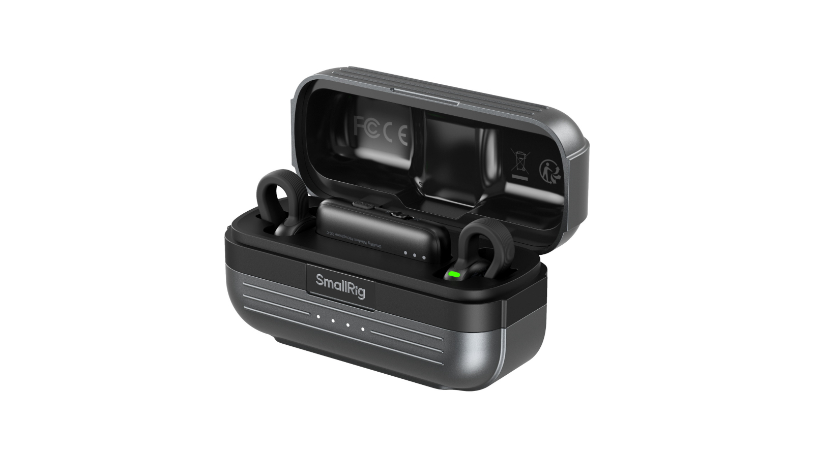 SmallRig S70-C2 Wireless Microphone with USB-C Adapter for Phone - Black