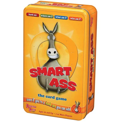 Smart Ass Card Game in a Tin University Game