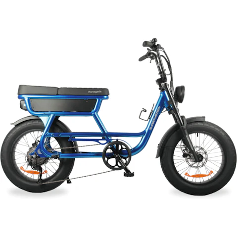 Smartmotion Renegade 48V 20Ah Electric Bike - Blue
