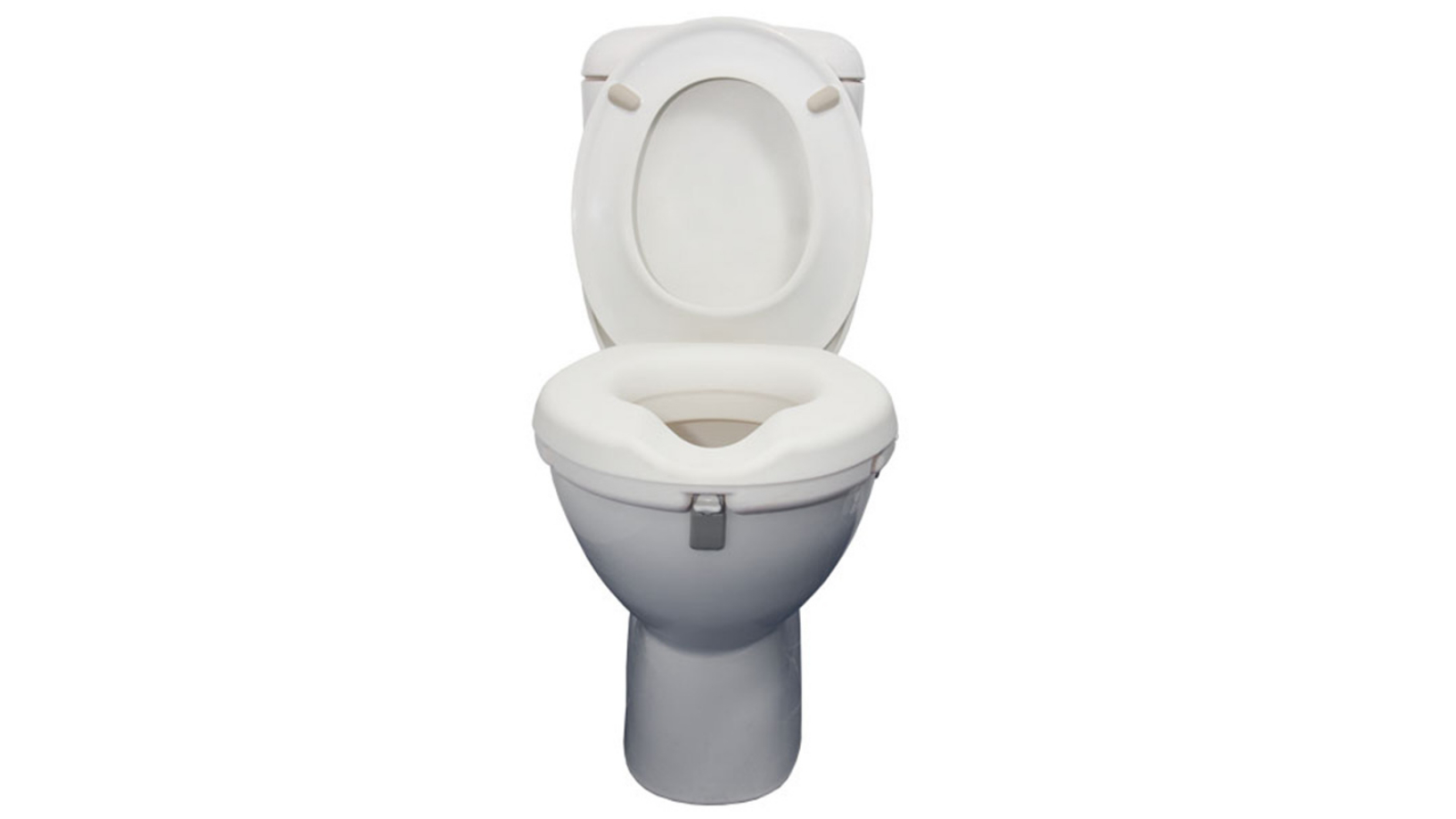 Safety and Mobility Raised Toilet Seat with Armrest - 10cm