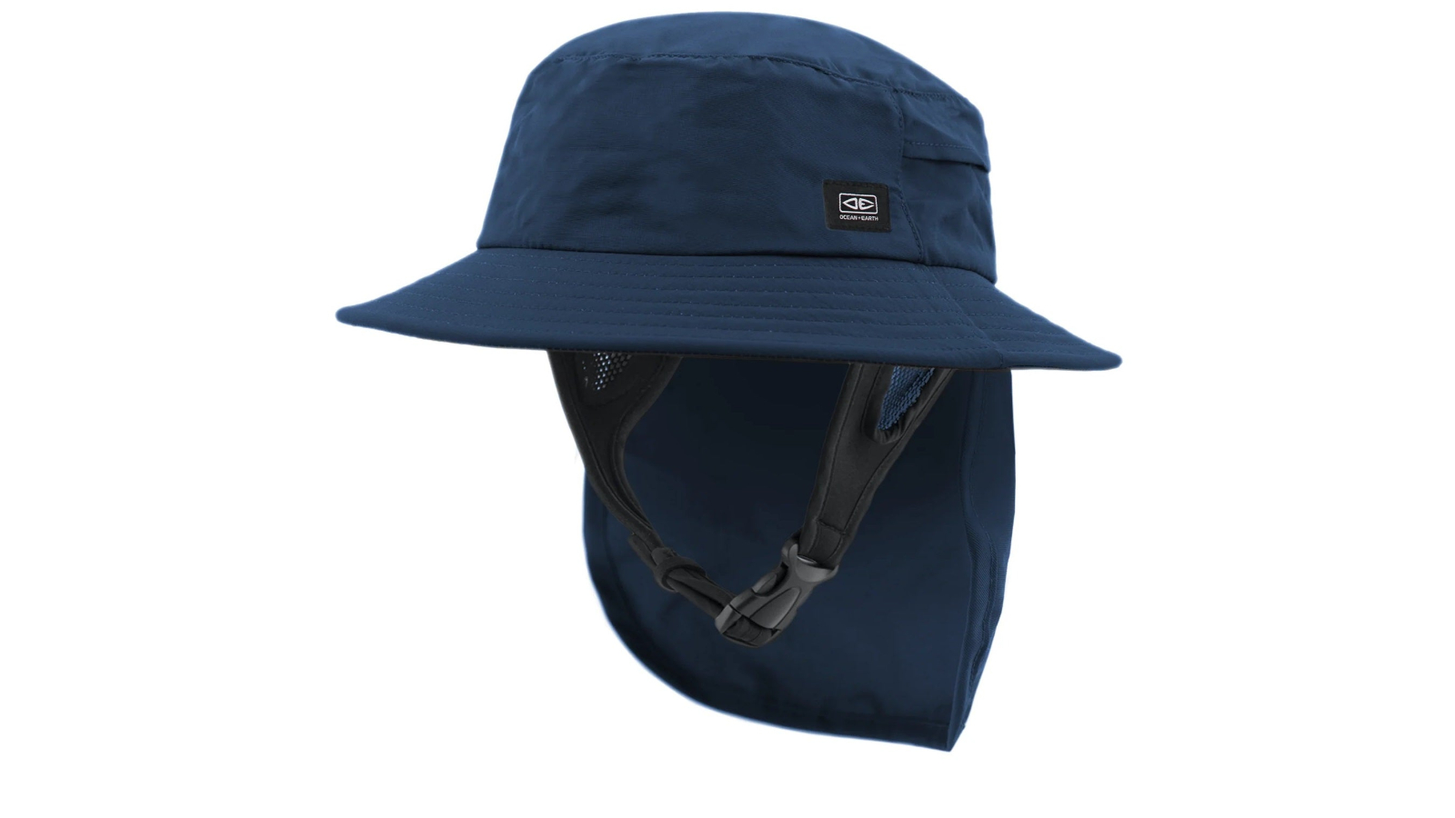 Ocean and Earth Indo Adult Navy Blue Stiff Peak Surf Hat