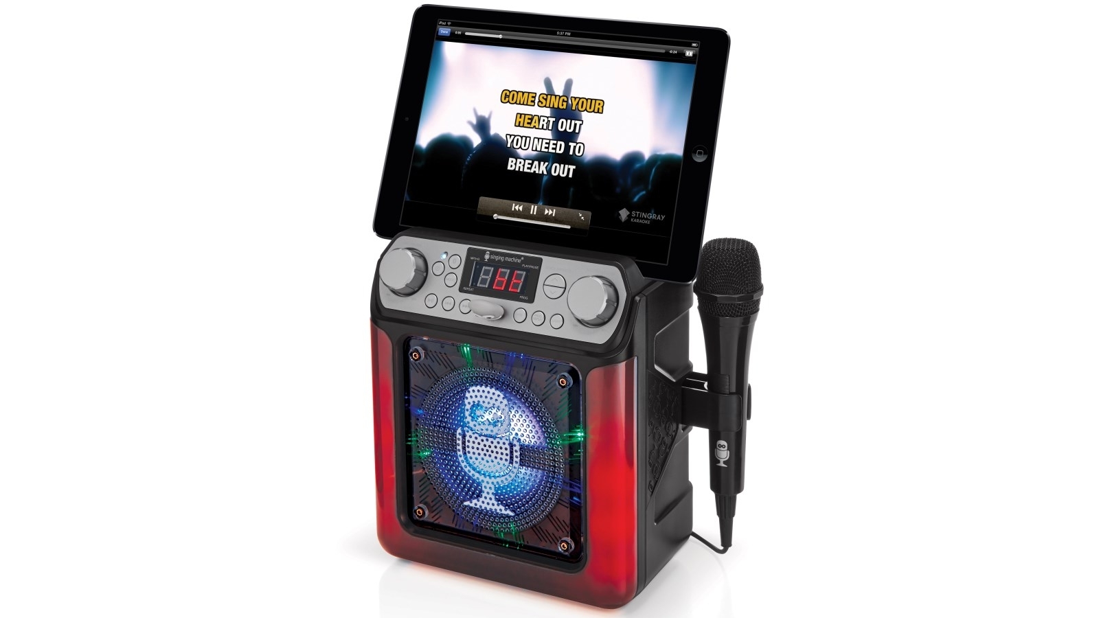 Singing Machine Groove Mini Karaoke System Harvey Norman