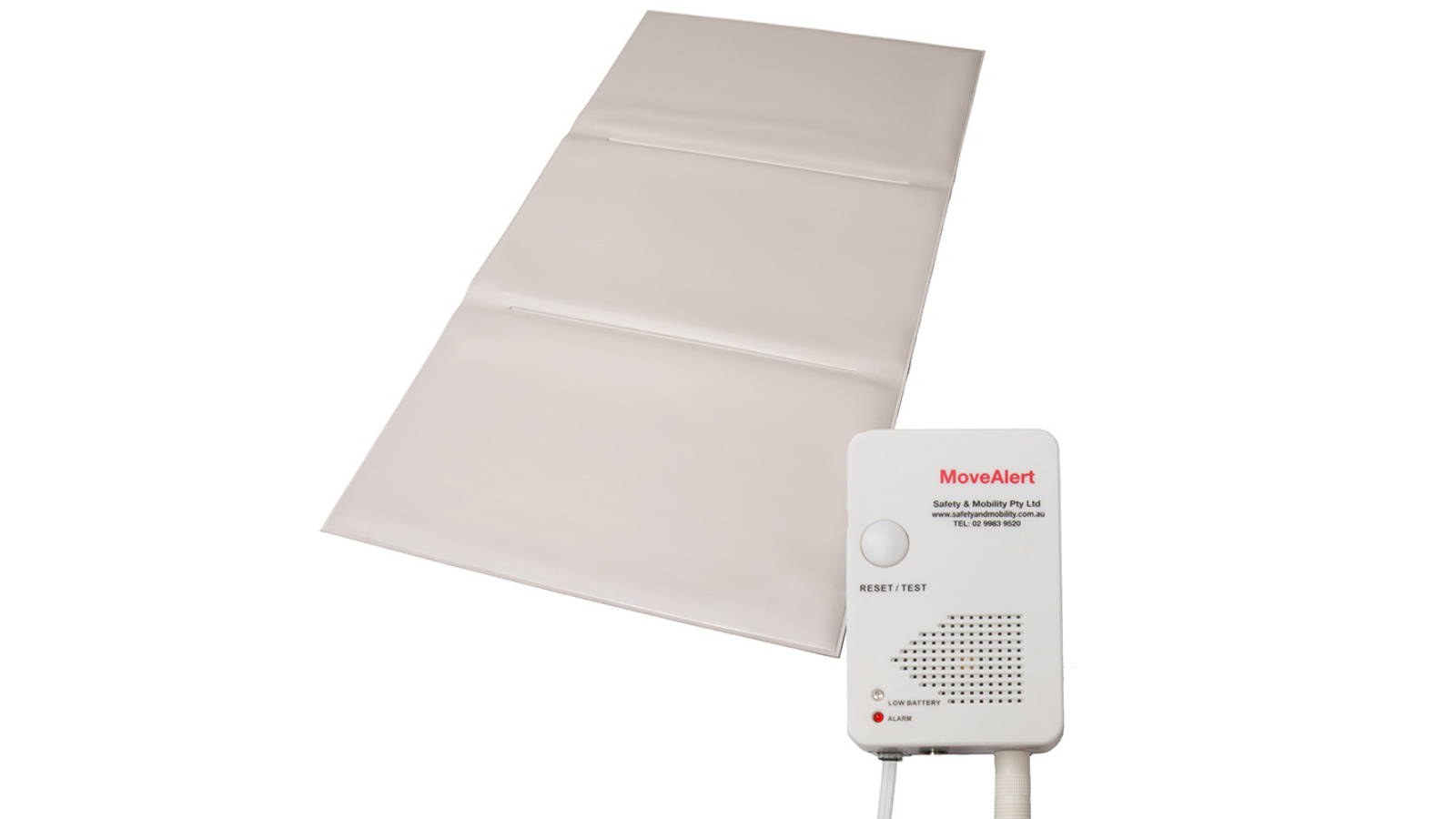 Safety and Mobility Move Alert Crash/Fall Mat with Alarm Sensor