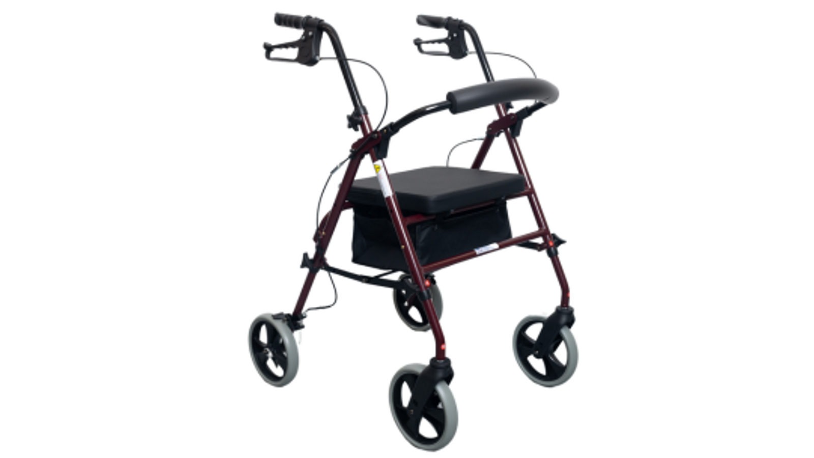 Safety and Mobility Aluminium Blue Height Adjustable Rollator
