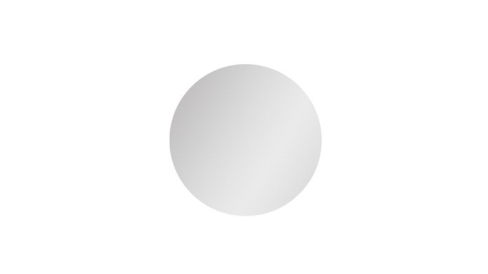 ADP 500mm Round Polished Edge Mirror - Silver