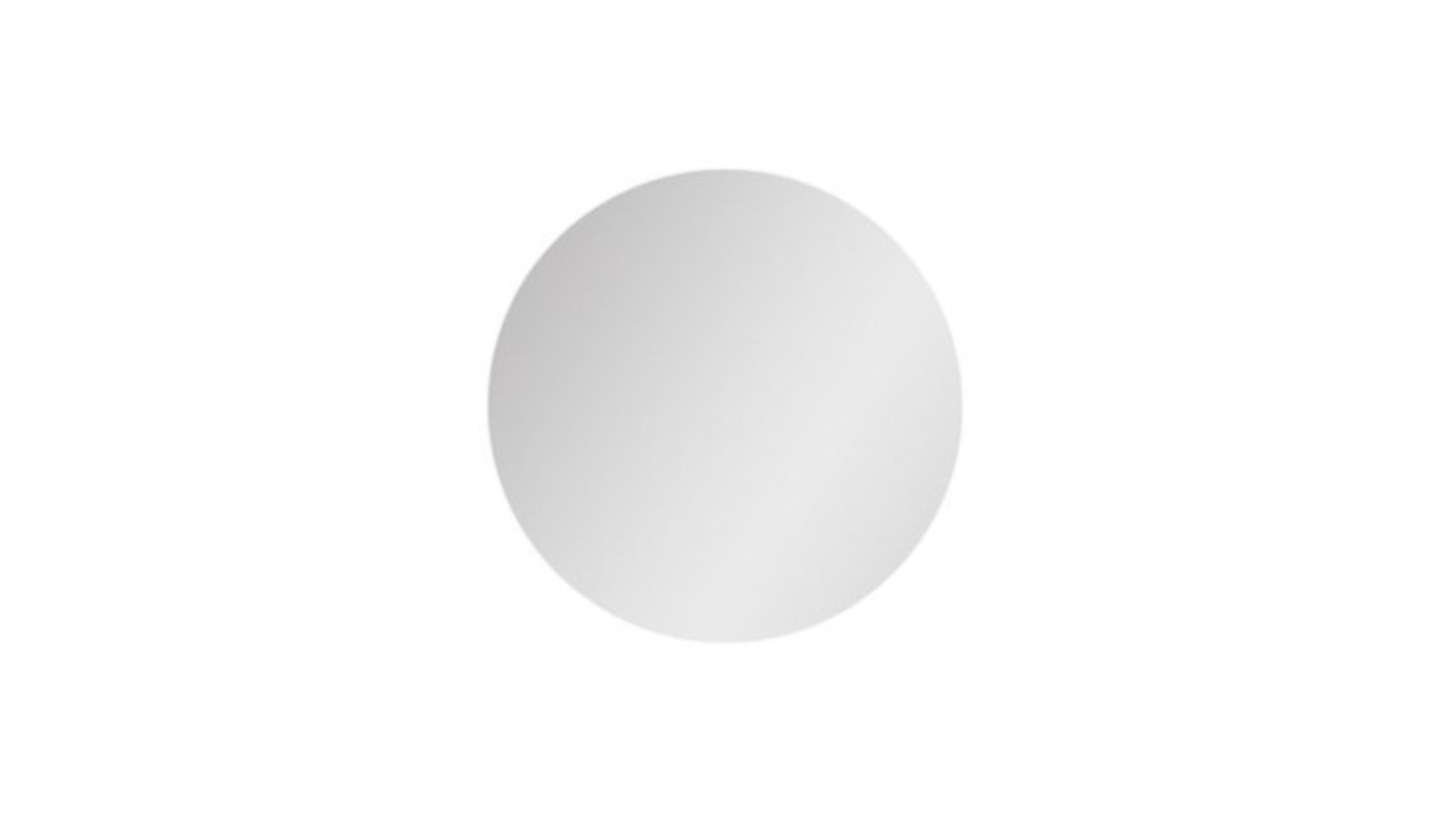 ADP 600mm Round Polished Edge Mirror - Silver