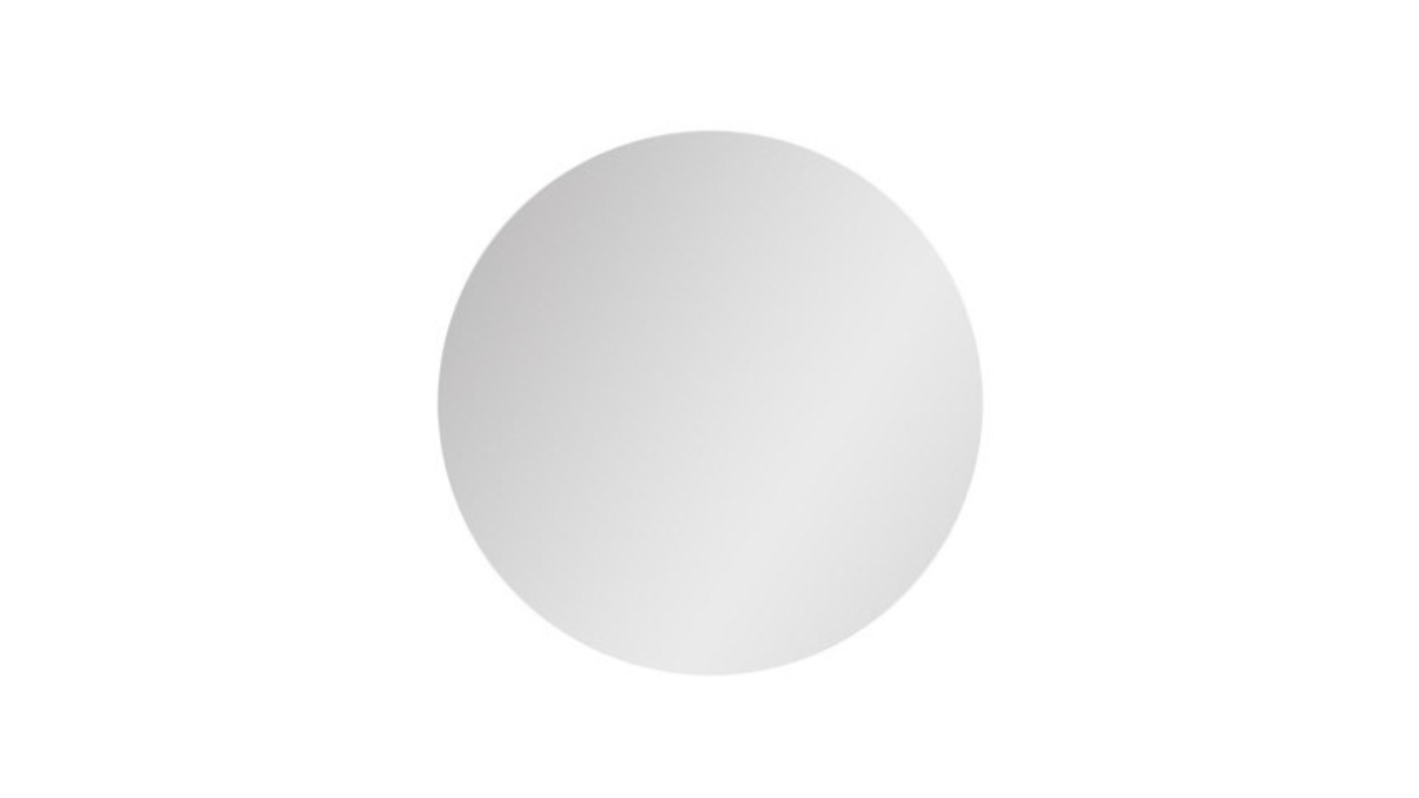 ADP 750mm Round Polished Edge Mirror - Silver