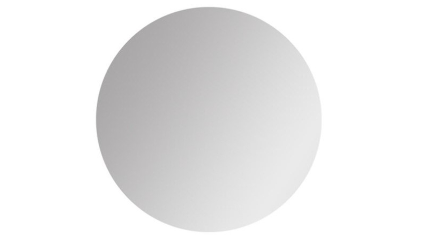 ADP Round 900mm Polished Edge Mirror - Silver
