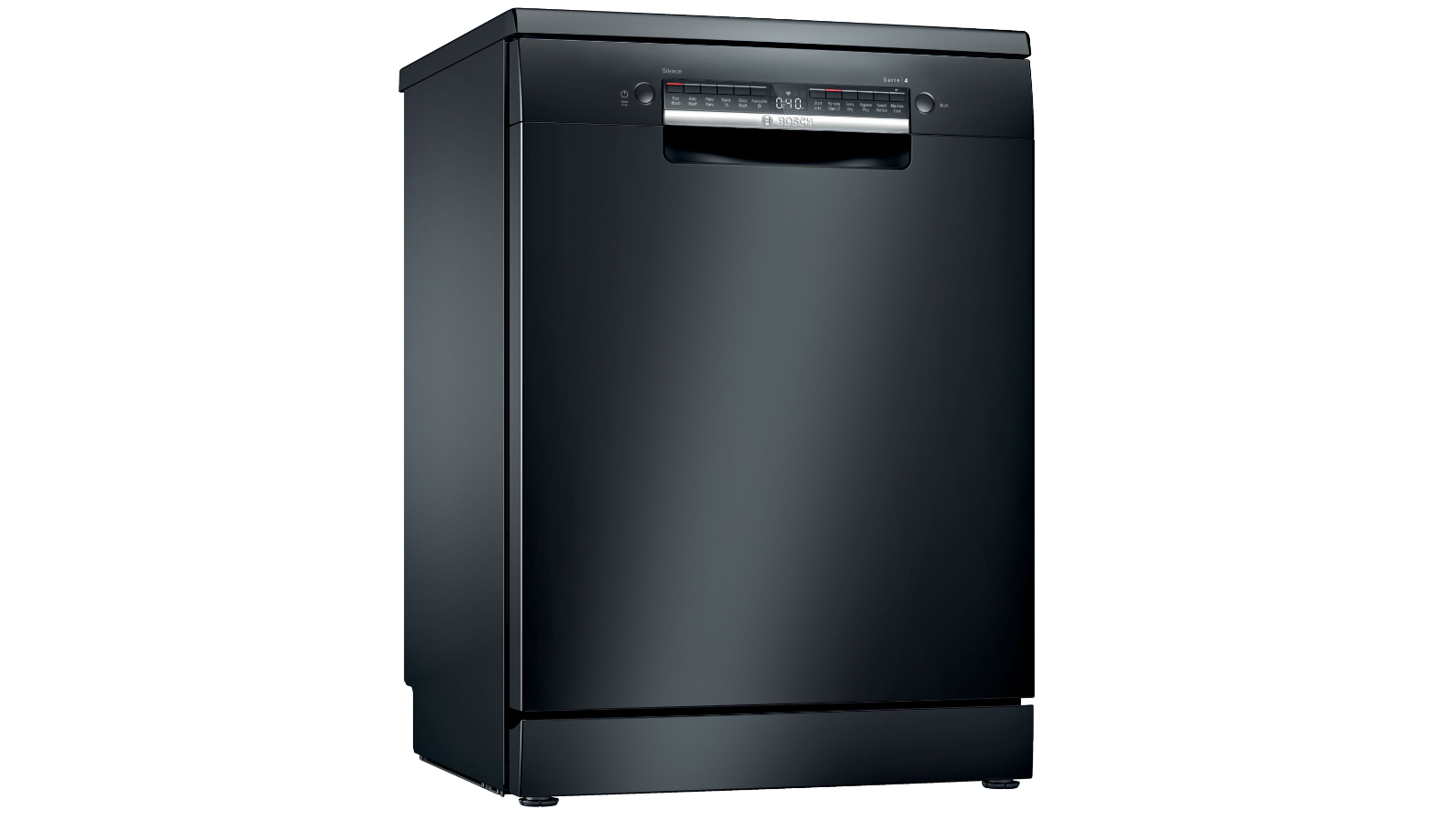 Bosch 60cm Series 4 Freestanding Dishwasher with Home Connect - Black