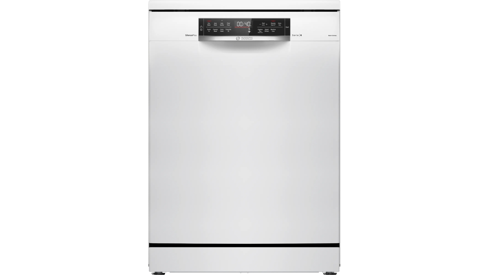 Bosch Series 6 60cm Freestanding Dishwasher with Home Connect White