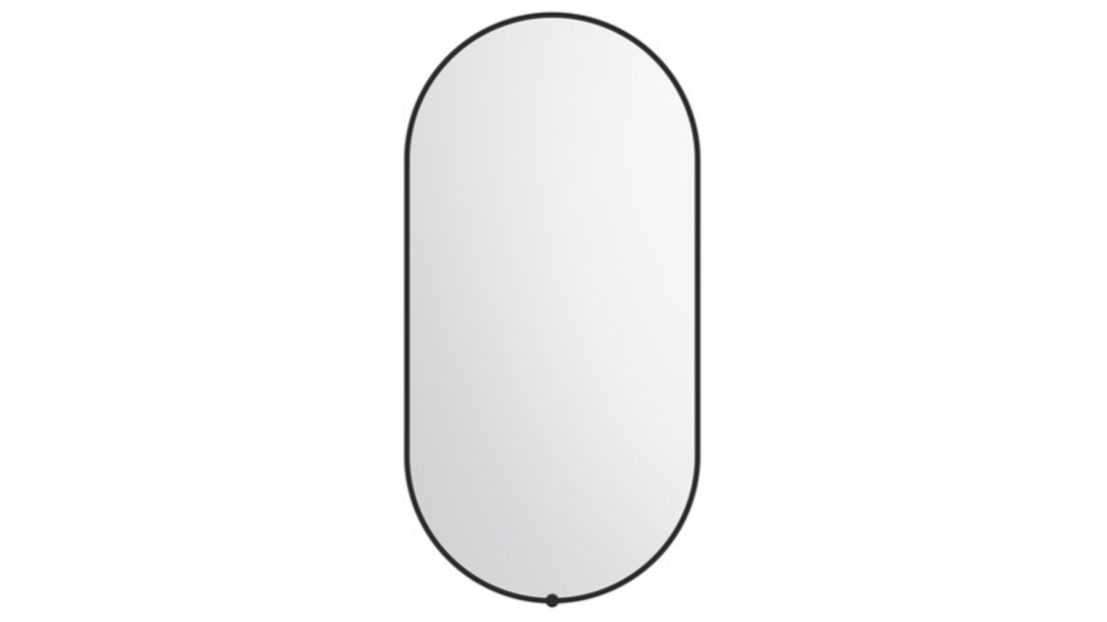 ADP 900mm Sera Pill LED Mirror - Matte Black
