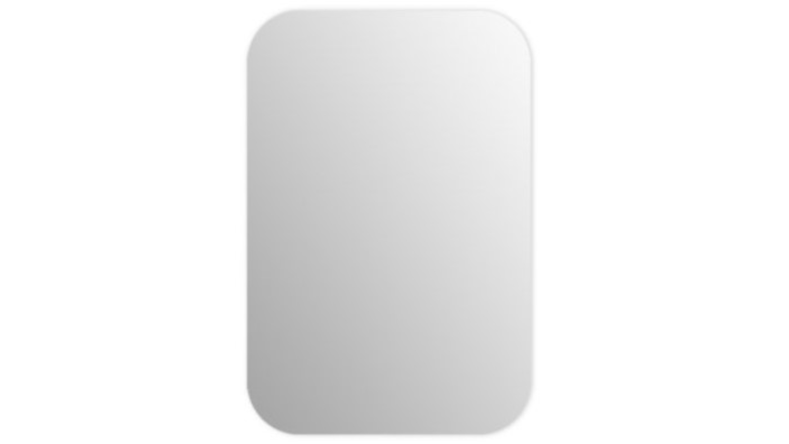 ADP Stadium 600mm Polished Edge Mirror - Silver