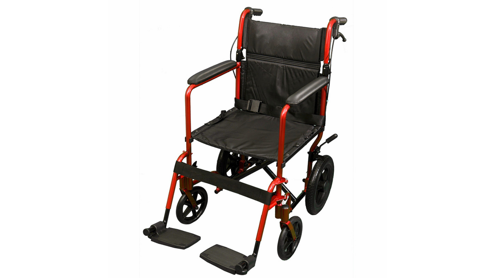 Safety and Mobility Lightweight Aluminium Economy Transit Wheelchair