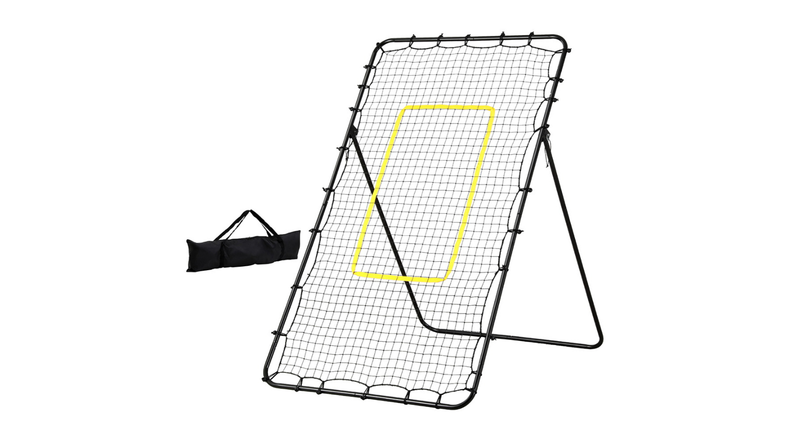 Everfit 7ft Adjustable Volleyball and Sports Goal Net with Frame - 2.1metre