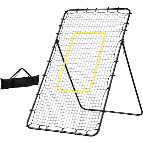 Everfit 7ft Adjustable Volleyball and Sports Goal Net with Frame - 2.1metre