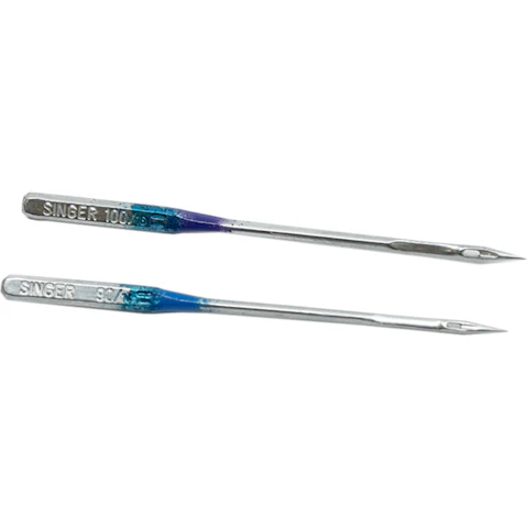 Singer Pack of 5 Needles for Jeans/Denim - Multi-coloured