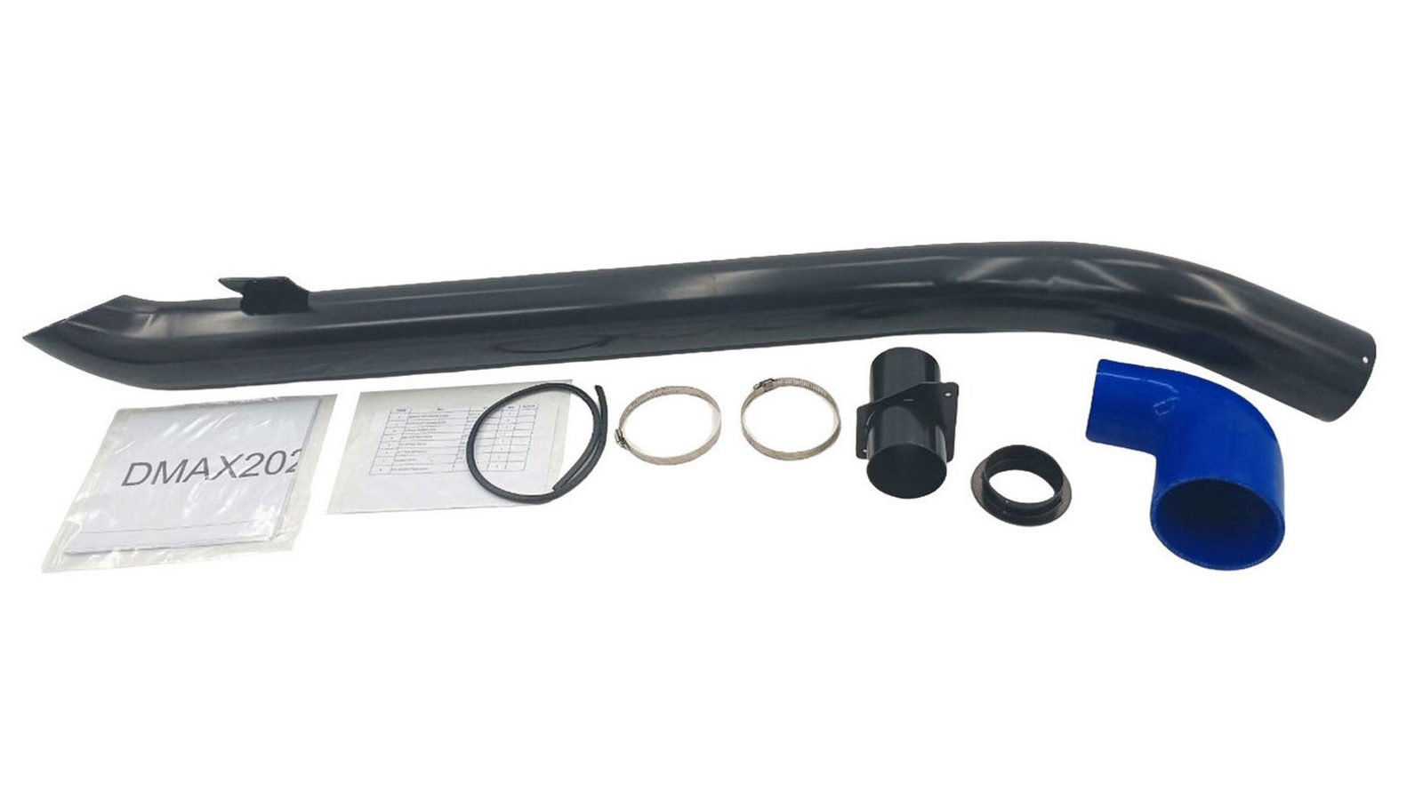 Machter Autoparts Pty Ltd	4-inch Stainless Steel Satin Black Snorkel Kit Fit For Isuzu D-max 2020-ON
