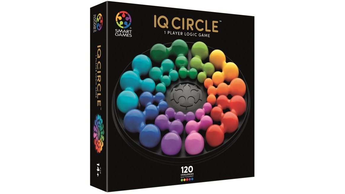 Smart Games IQ Deluxe Edition IQ Circle 1-Player Logic Game