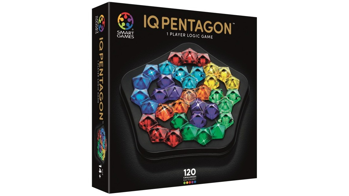 Smart Games IQ Deluxe Edition IQ Pentagon 1-Player Logic Game
