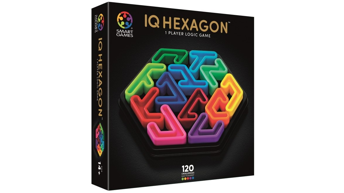 Smart Games IQ Deluxe Edition IQ Hexagon 1-Player Logic Game