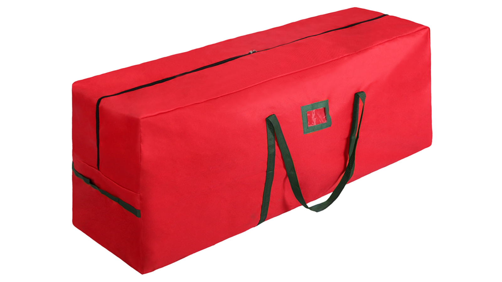 Traderight 122 x 38 x 51cm Heavy Duty Christmas Tree Storage Bag - Red