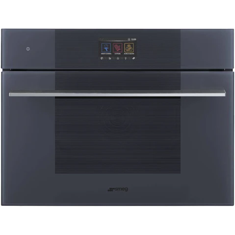 Smeg Linea Compact Steam100 Pro Oven - Neptune Grey