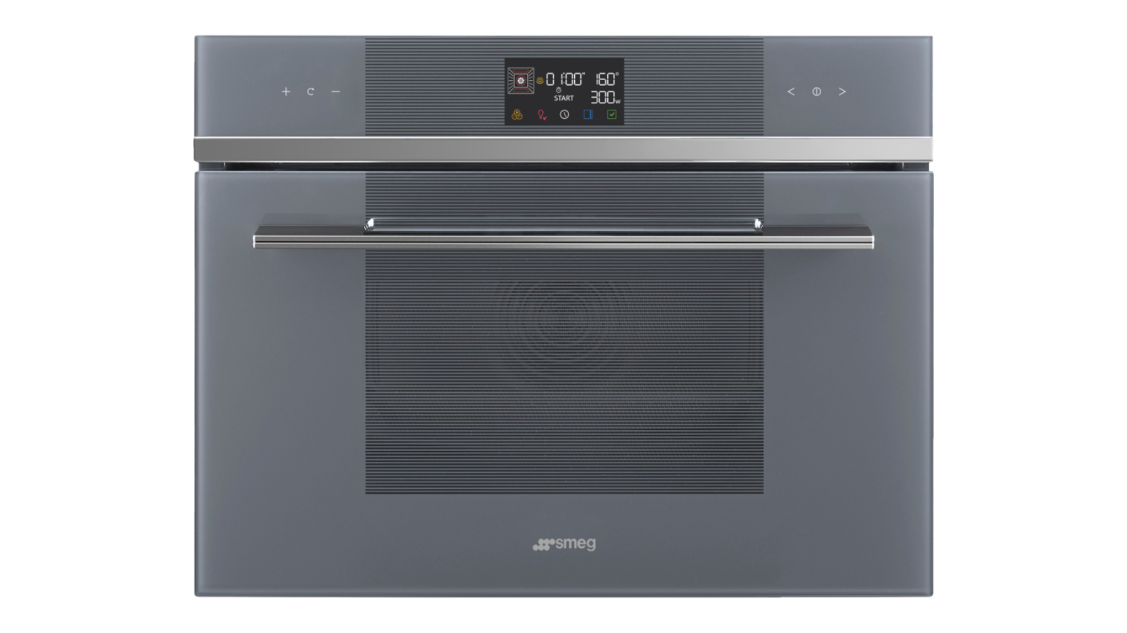 Smeg 600mm Linea Compact Speed Oven - Silver