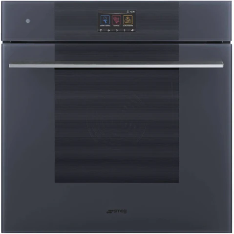 Smeg Linea 600mm Steam100 Pro Oven - Neptune Grey
