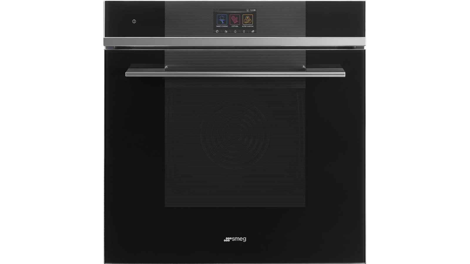 Smeg 600mm Linea Steam100 Pro Oven - Black