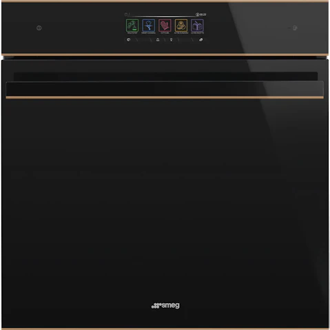 Smeg 600mm Dolce Stil Novo OmniChef Oven - Black Eclipse Glass