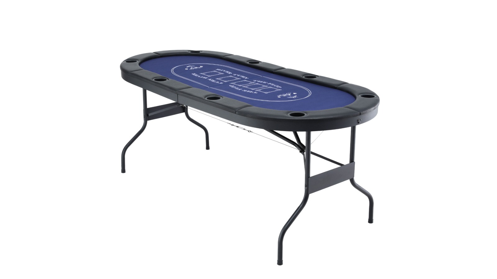 Folding Cardboard Tabletop Poker Game - 180cm