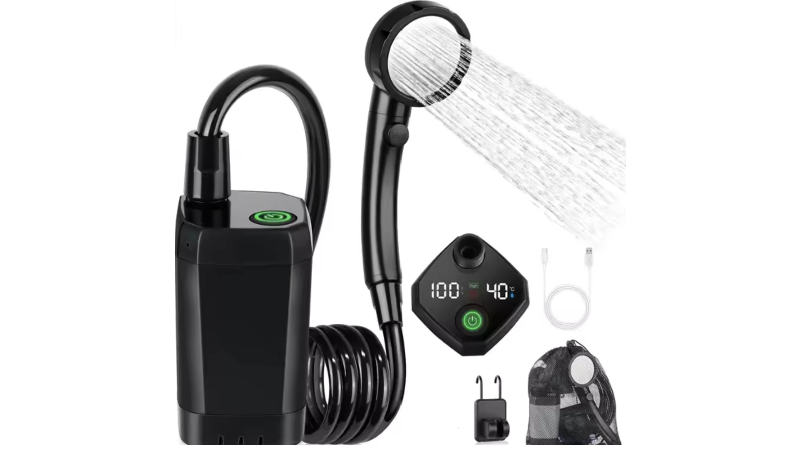 Social Hike Portable Camping Shower Kit