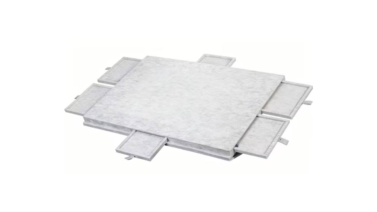 Social Hike 1000 Piece Puzzle Board - Silver