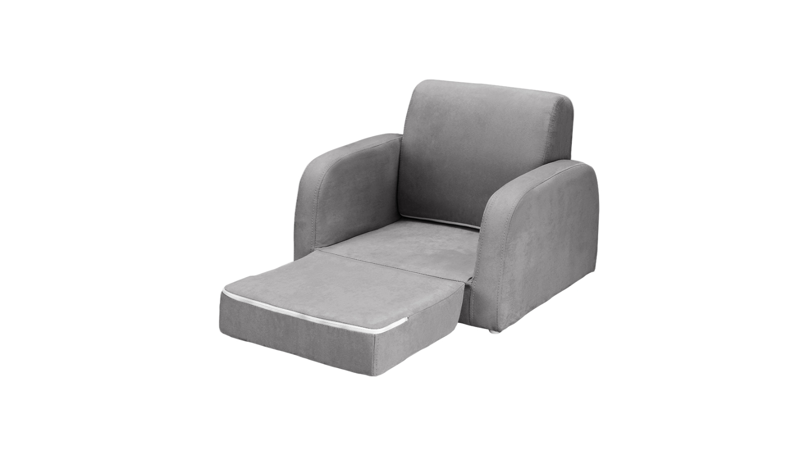 Keezi 2-Seater Soft Kids Sofa - Grey