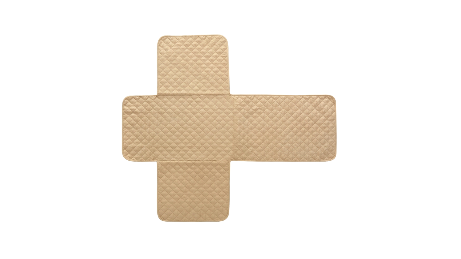 Charlie's Cosy Cover Quilted Cream Sofa Cover Protector for Chairs - 59 x 180 cm