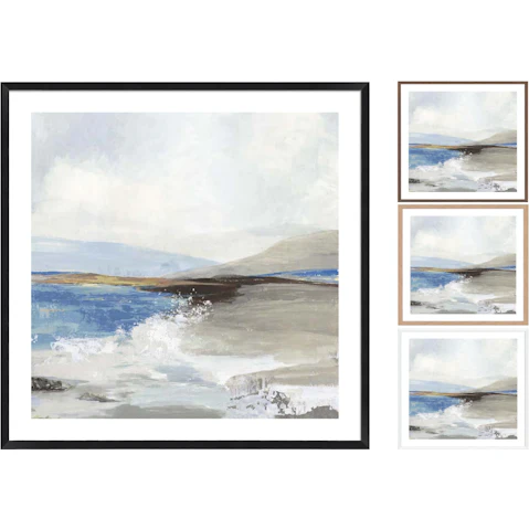La Grolla Soft Sea II Frame Wall Art
