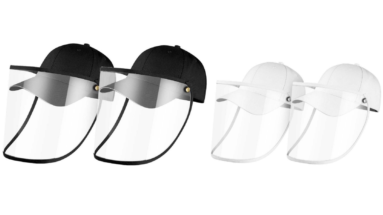 Puredi 2x Outdoor Hat Face Shield Adult