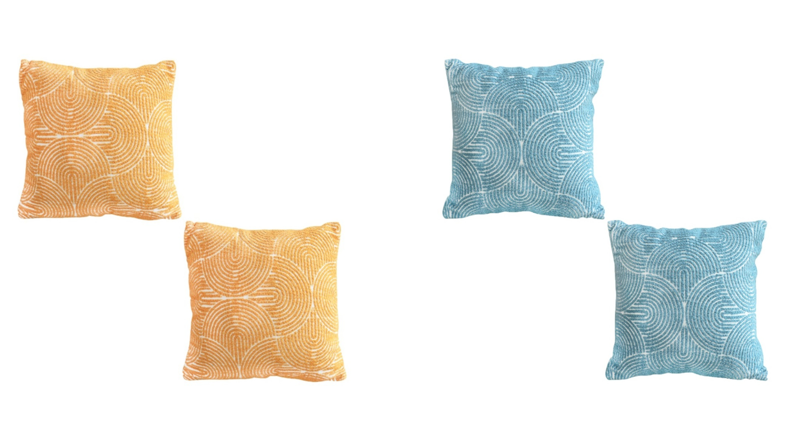 Soga 2 Piece 50cm Geometric Throw Pillow