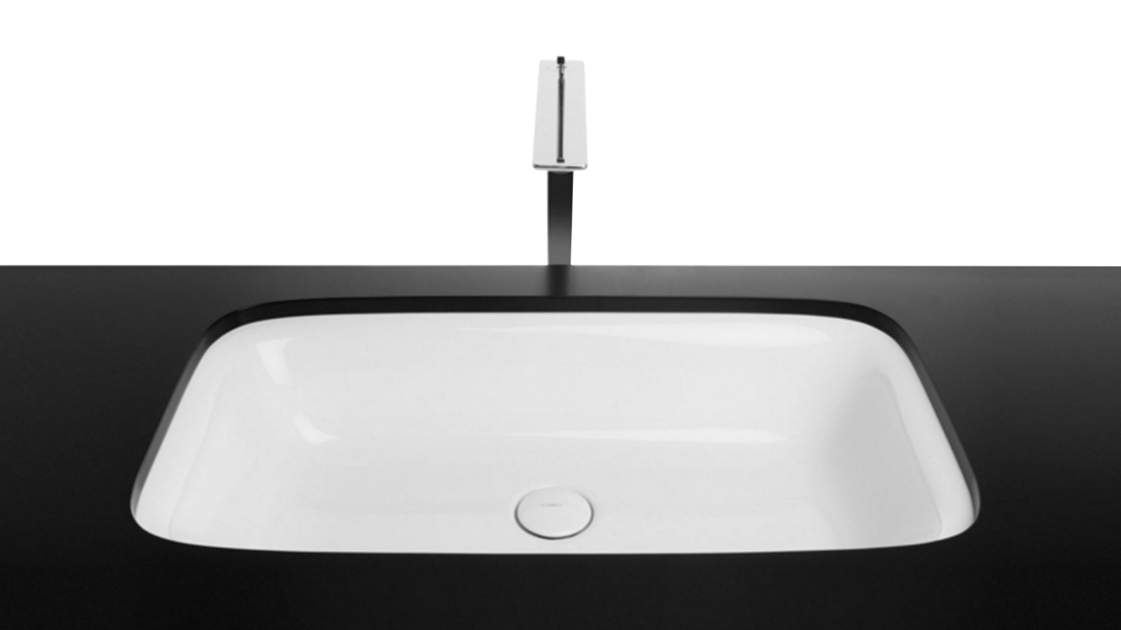 Studio Bagno Soul 2 Undercounter Basin with No Tap Hole