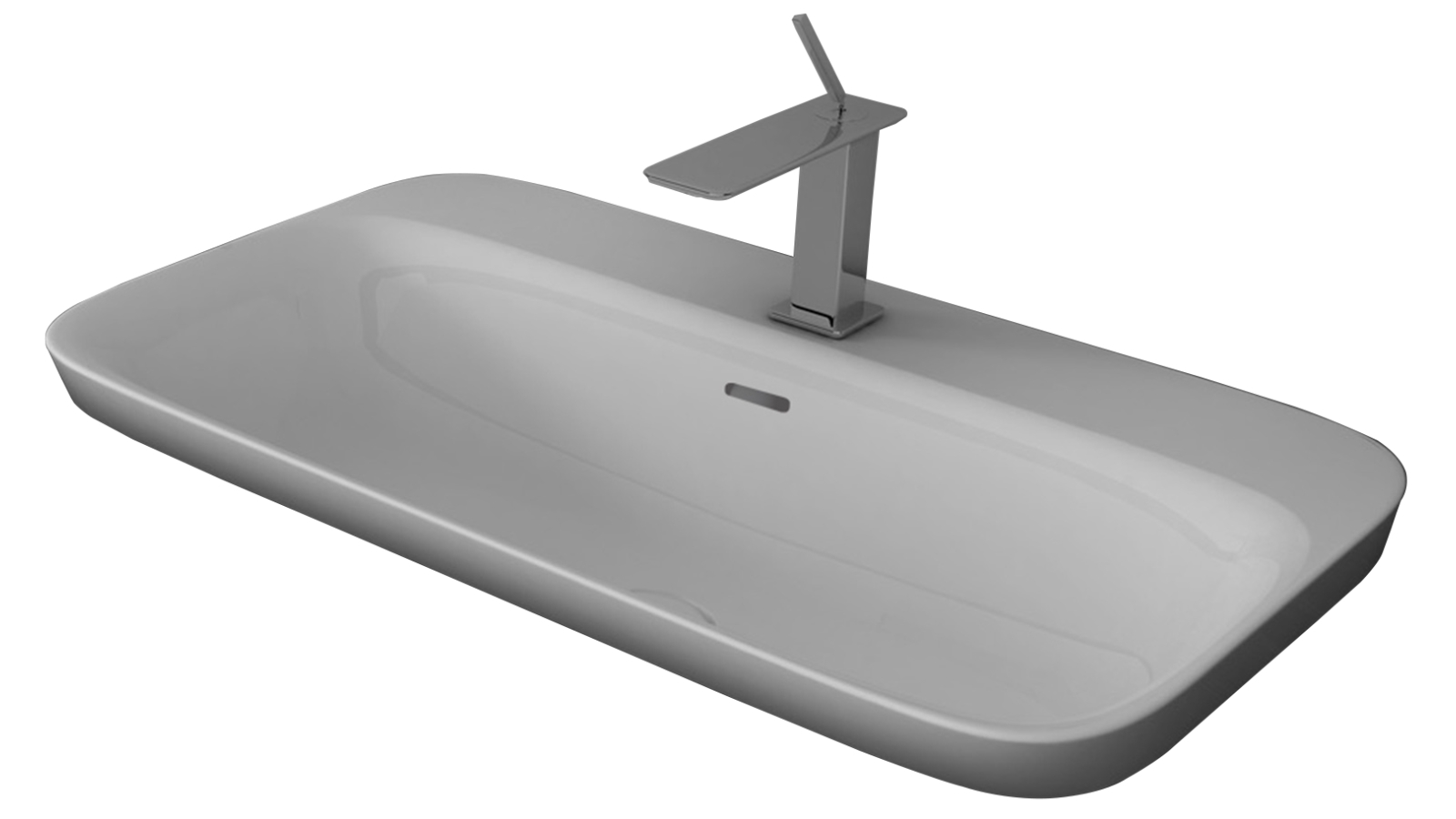 Studio Bagno Soul 5 Inset Basin with 1 Tap Hole