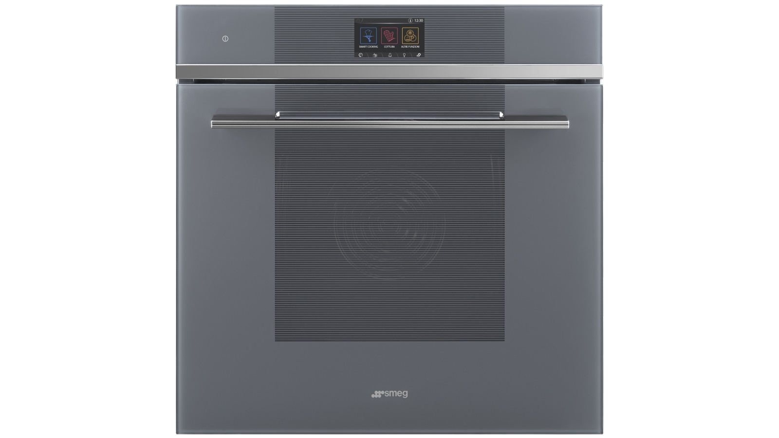 Smeg 600mm Linea VivoScreen Pyrolytic Steam Oven - Silver