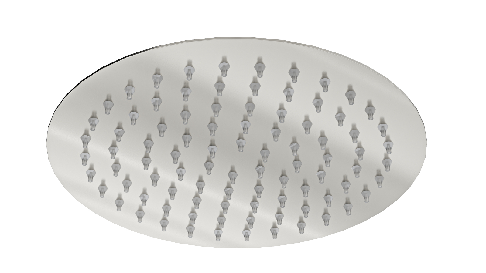 Linsol 300mm Soul Round Shower Head - Brushed Nickel