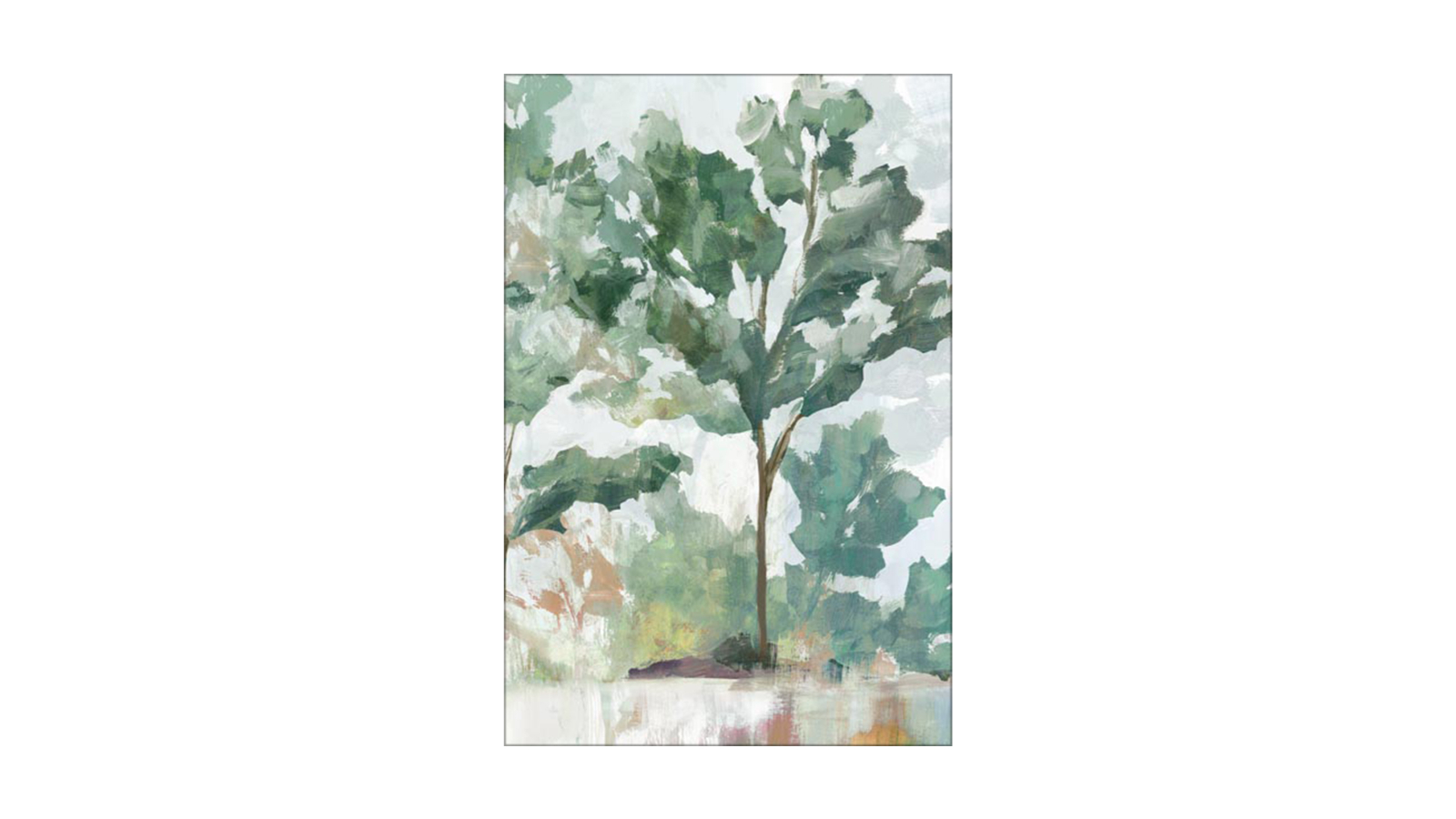 La Grolla Soundless Beauty II Unframed Canvas Wall Art